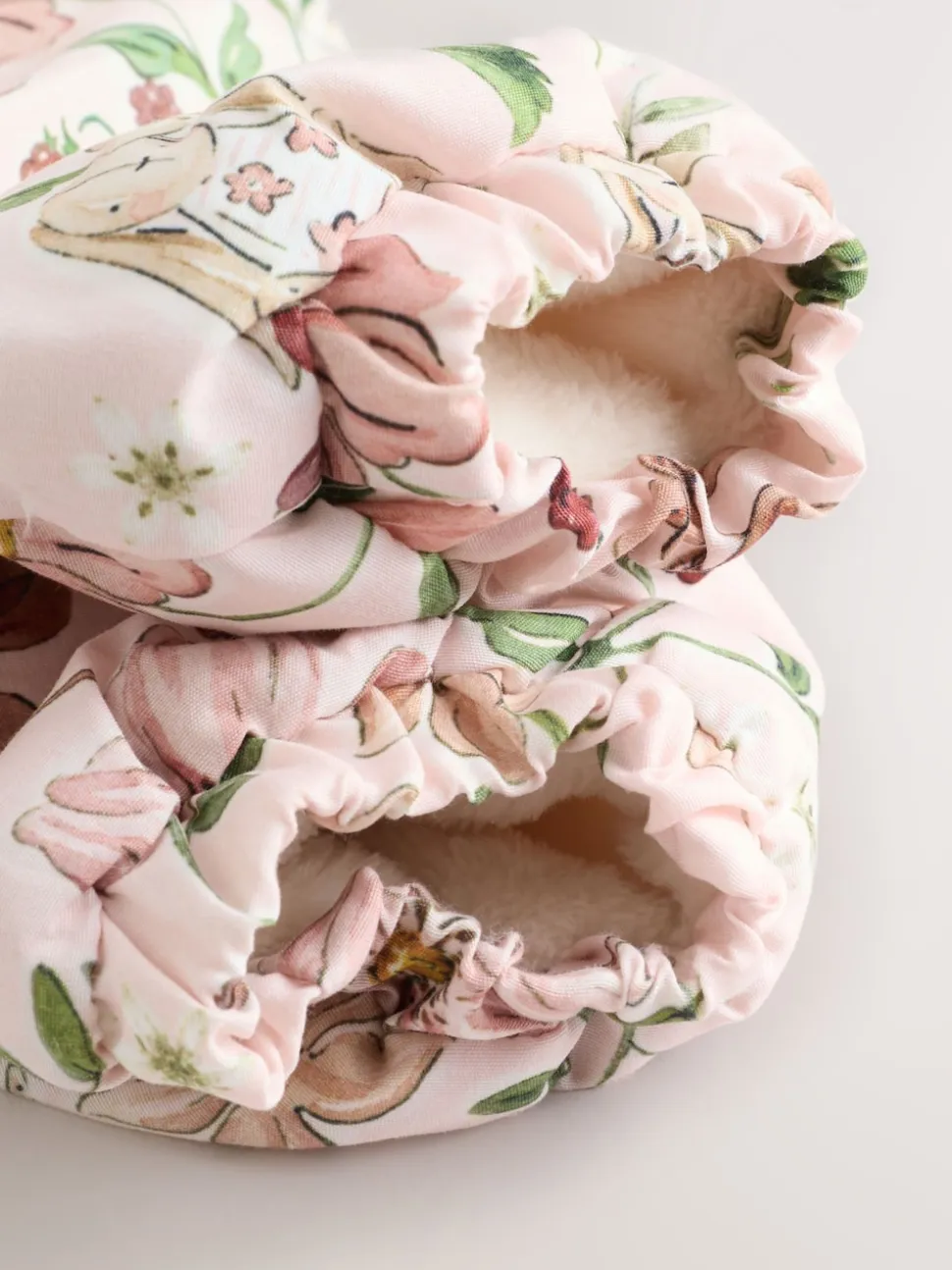 Double zip imprimé fleuri rose - Combinaison à capuche en nylon bébé (0mois-2ans)
