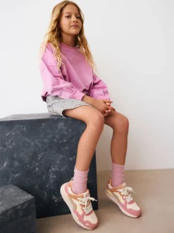 doux - Baskets à lacets color block