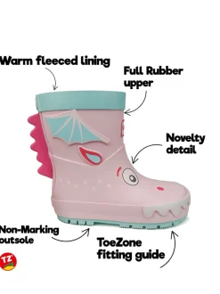 Dragon - Bottes de pluie Toezone Kids Rain