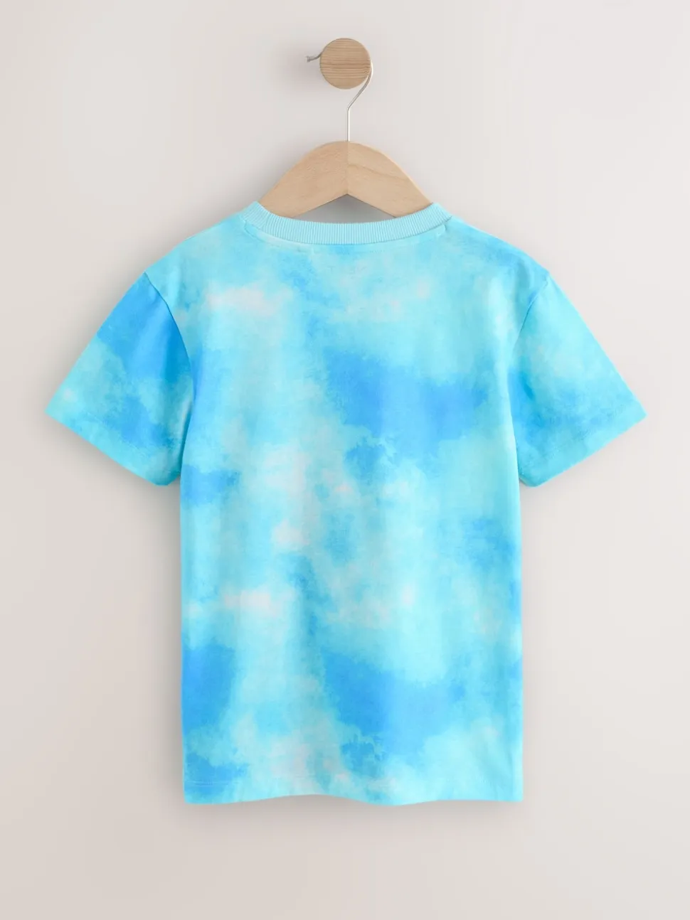 Dragon blanc/bleu - T-shirt imprimé régulier à manches courtes (3-16ans)