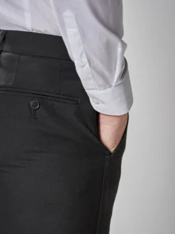 Détail du ruban - Skinny Fit (Skinny Fit) - Pantalon de costume de smoking