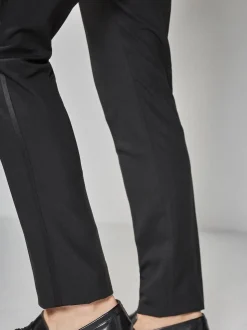 Détail du ruban - Skinny Fit (Skinny Fit) - Pantalon de costume de smoking
