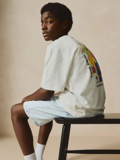 eau de javel - Short Bermuda Pull On en jean (3-16ans)