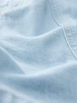 eau de javel - Short utilitaire léger en coton 100% Denim