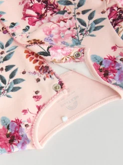 Ecru Floral - Combinaisons de sommeil pour bébé 3 Pack (0mois-2ans)