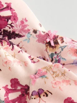 Ecru Floral - Combinaisons de sommeil pour bébé 3 Pack (0mois-2ans)