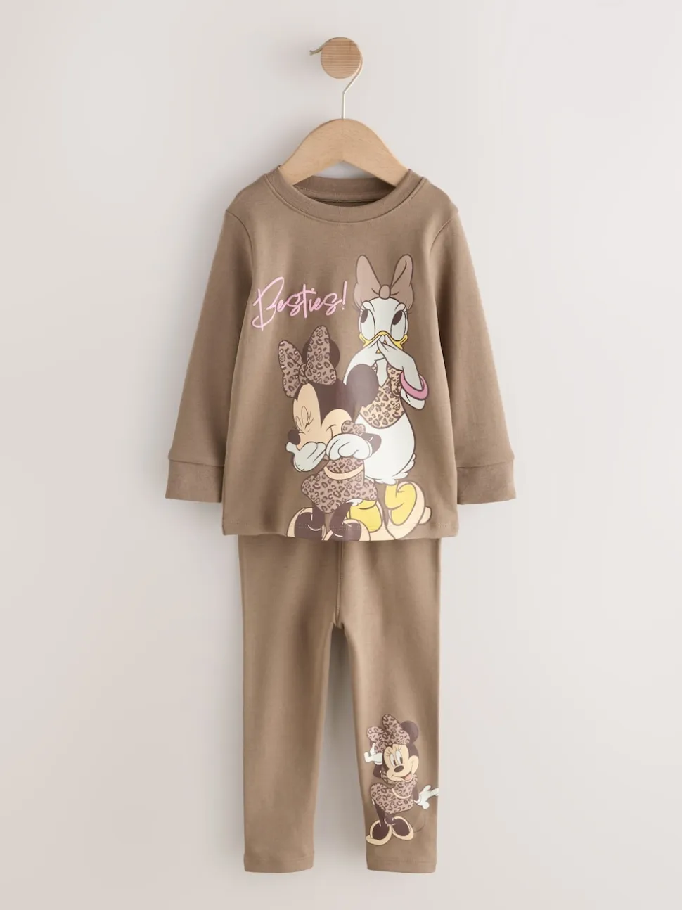 Ecru/Brown - Pyjamas Minnie Mouse Se blottir 2 Pack (9mois-12ans)