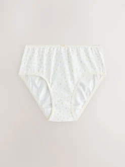 Ecru/Rose - Lot 5 caleçons à imprimé ditsy (1.5-16ans)