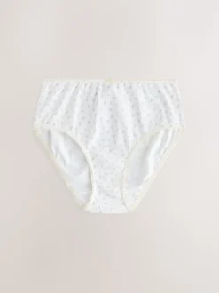 Ecru/Rose - Lot 5 caleçons à imprimé ditsy (1.5-16ans)