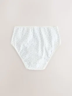 Ecru/Rose - Lot 5 caleçons à imprimé ditsy (1.5-16ans)