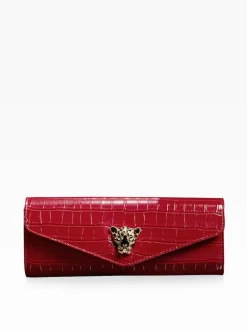 Effet Croc rouge - Pochette Lipsy