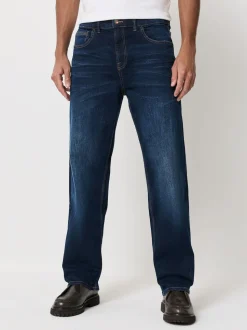 encre - Coupe ample - extensible Denim Jeans