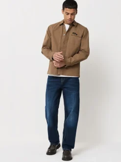 encre - Coupe ample - extensible Denim Jeans