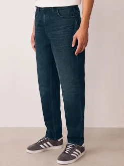 encre - Coupe fuselée régulière - extensible Denim Jeans