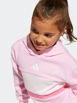 Ensemble adidas Essentials Tiberio Sweat-shirt à capuche et Leggings Little Kids