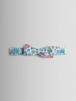 Ensemble barboteuse et bandeau JoJo Maman Bébé à fleurs smockées