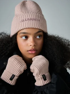 Ensemble bonnet et gants smALLSAINTS Underground à logo