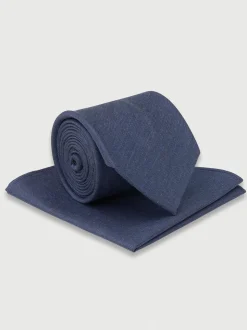 Ensemble cravate et mouchoir de poche Brook Taverner en soie mélangée