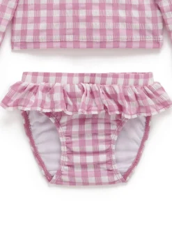 Ensemble de bain Purebaby Rashie à manches longues