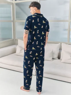 Ensemble de pyjamas longs Chelsea Peers Country Hound imprimé chien