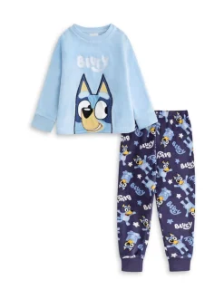 Ensemble de pyjamas Vanilla Underground Bluey en polaire à manches longues