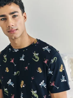 Ensemble pyjama Chelsea Peers Wild dining imprimé