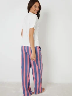 Ensemble pyjama Threadbare à manches courtes imprimé graphique