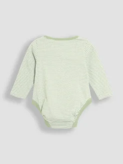 Ensemble salopette JoJo Maman Bébé 2pièces avec pieds en coton