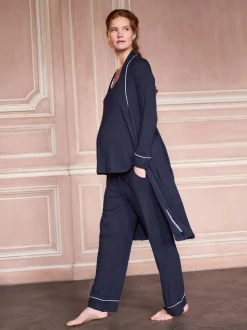 Ensemble Seraphine Grossesse et Allaitement Vêtements de nuit 3 Pieces