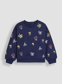 Ensemble sweat-shirt et jupe brodée JoJo Maman Bébé