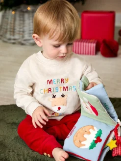Ensemble Sweat-shirt et Leggings de Noël JoJo Maman Bébé