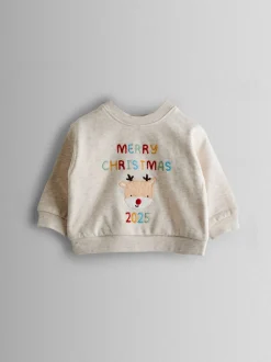 Ensemble Sweat-shirt et Leggings de Noël JoJo Maman Bébé