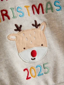 Ensemble Sweat-shirt et Leggings de Noël JoJo Maman Bébé