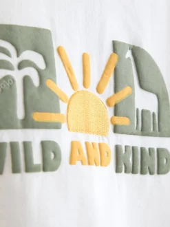 Ensemble t-shirt et short JoJo Maman Bébé imprimé