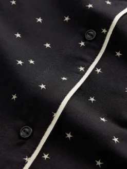 Etoile noire - Haut de Pyjama à manches longues Gap en modal