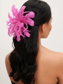 Fascinateur Jon Richard Fushia Statement à pince florale