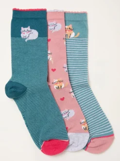 FatFace 3 paires de chaussettes