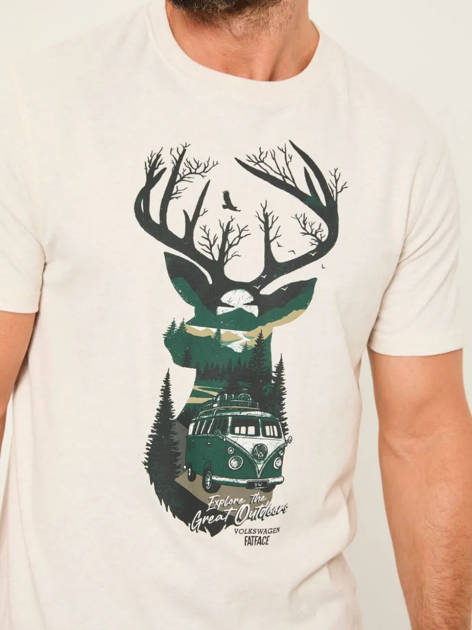 FatFace VW Stag T-shirt