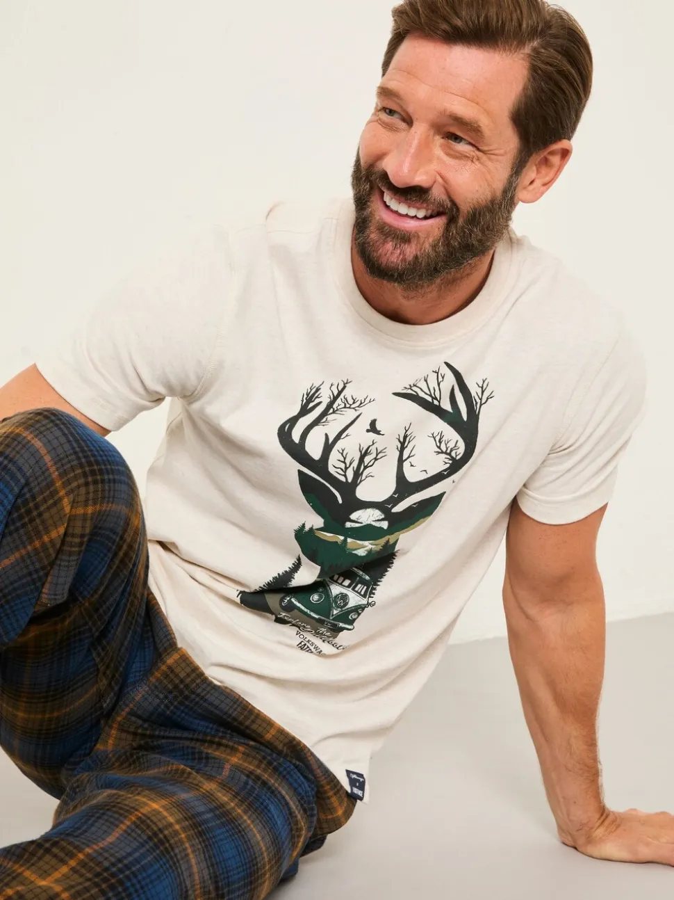 FatFace VW Stag T-shirt