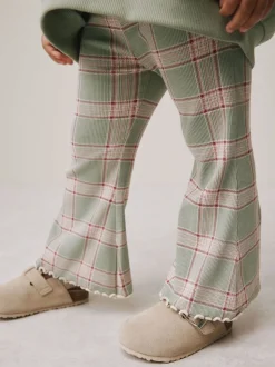 Fée vert - Ensemble Sweat-shirt à col et Leggings évasé (3mois-7ans)