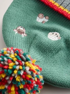 Ferme verte - Chapeau en maille Baby Hamish and Friends (0mois-2ans)