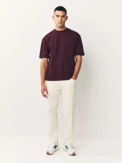 Figue violette - Coupe ample - T-shirt épais