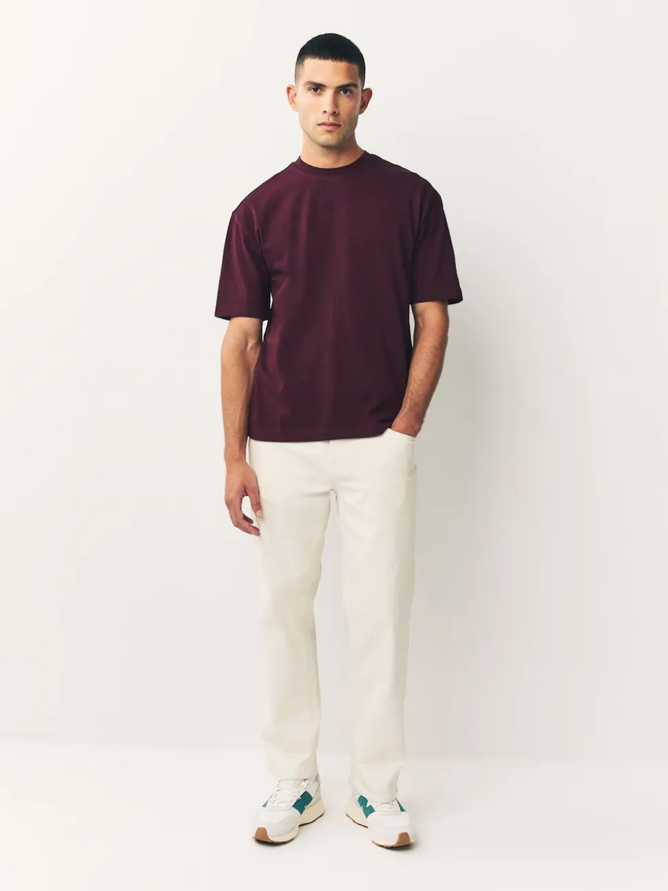 Figue violette - Coupe ample - T-shirt épais