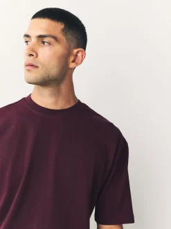 Figue violette - Coupe ample - T-shirt épais