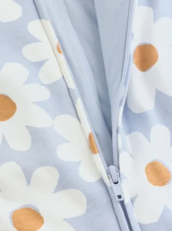 Fleur bleue - 2.5 TOG Combinaison de nuit matelassée Bébé