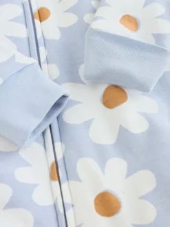 Fleur bleue - 2.5 TOG Combinaison de nuit matelassée Bébé