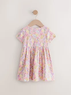 Fleuri - Robe en jersey côtelé (3mths-7yrs)