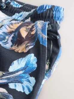 Floral bleu - Pyjama Kew Collection à manches longues