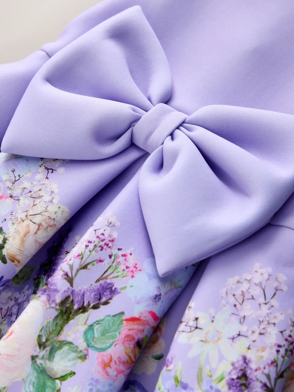 Floral lilac - Robe de plongée sous-marine (3mois-7ans)