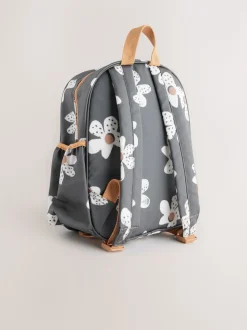 Floral noir - sac à dos